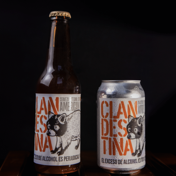 Cerveza artesanal La Clandestina